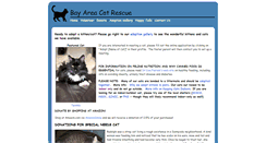 Desktop Screenshot of bayareacatrescue.org